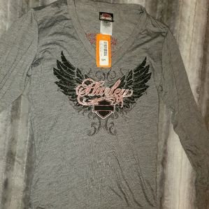New Harley-Davidson long sleeve t-shirt